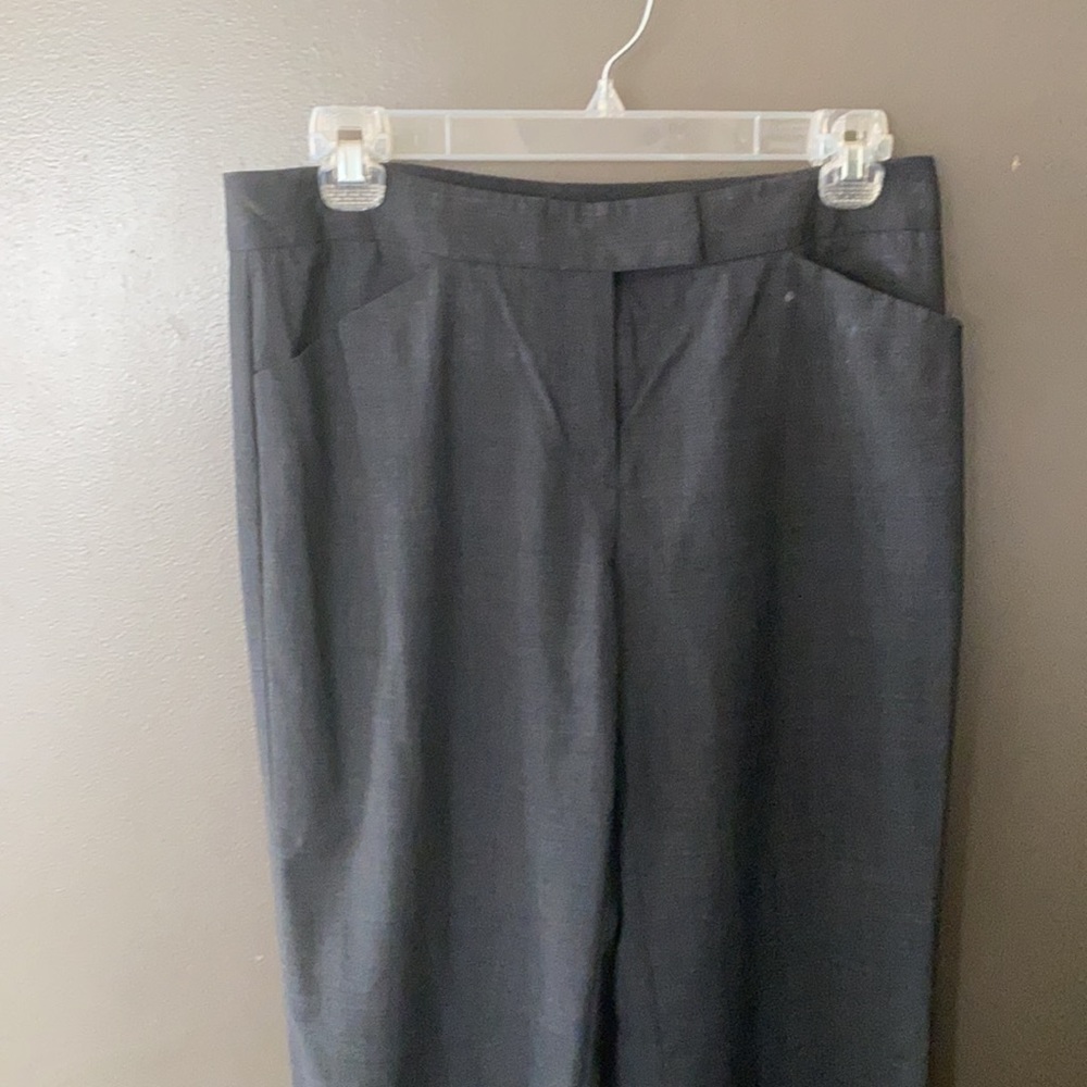Lafayette 148 size 2 dark gray work pants - Picture 2 of 10
